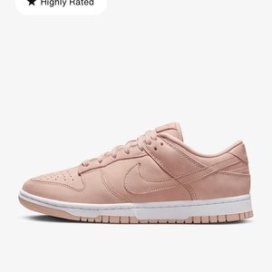 Nike dunk low pink Oxford